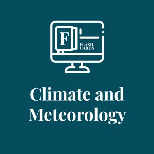 Interactive Audio FLASHCARDS - Climate and Meteorology