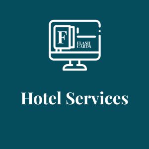 Interactive Audio FLASHCARDS - Hotel Services