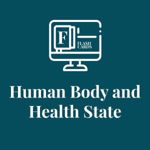 Interactive Audio FLASHCARDS - Human Body and Health State