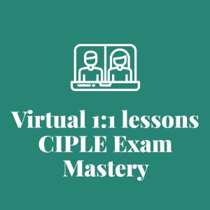 Virtual 1:1 lessons – CIPLE Exam Mastery