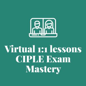 Virtual 1:1 lessons - CIPLE Exam Mastery